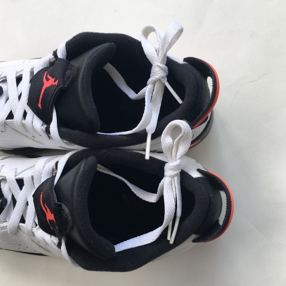 SOLD! Nike Air Jordan 6 Retro Low White Infrared Jordans - Picture 8 of 14